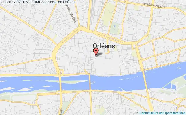 plan association Citizens Carmes Orléans