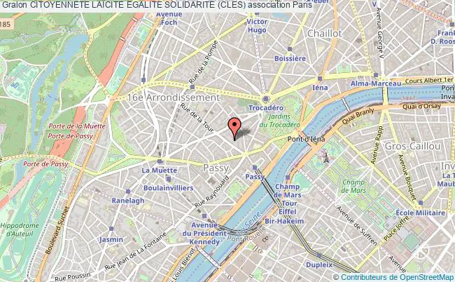 plan association Citoyennete LaÏcite Egalite Solidarite (cles) Paris