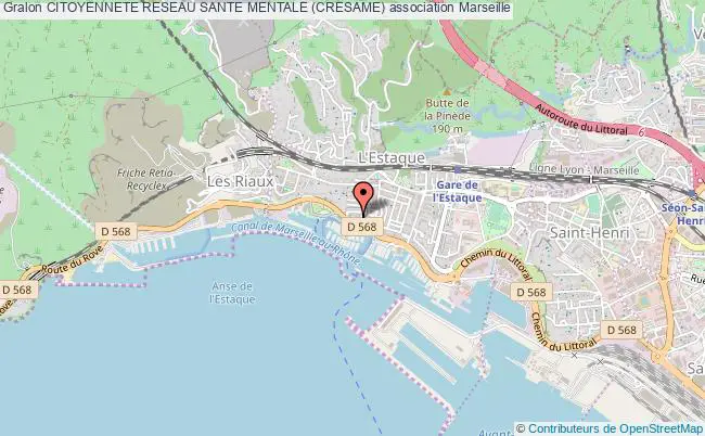 plan association Citoyennete Reseau Sante Mentale (cresame) Marseille