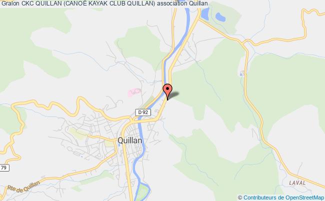plan association Ckc Quillan (canoË Kayak Club Quillan) Quillan