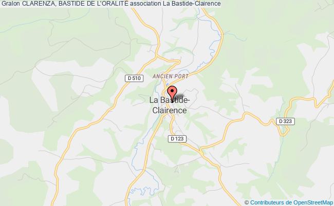 plan association Clarenza, Bastide De L'oralitÉ Bastide-Clairence