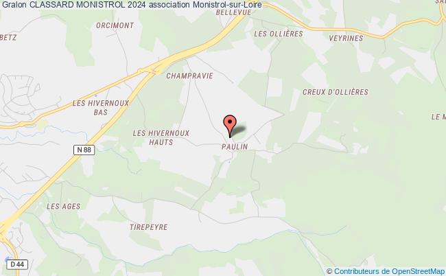 plan association Classard Monistrol 2024 Monistrol-sur-Loire
