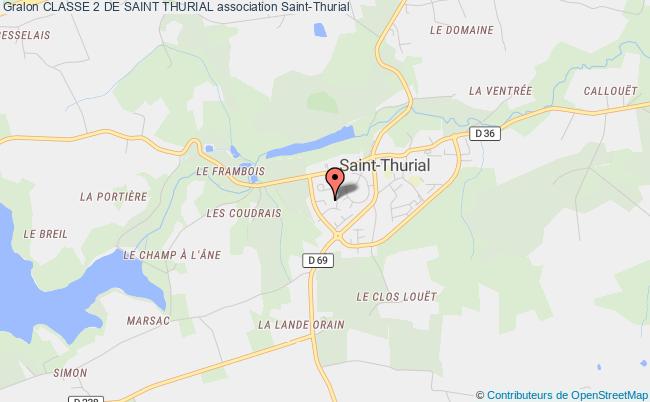 plan association Classe 2 De Saint Thurial Saint-Thurial
