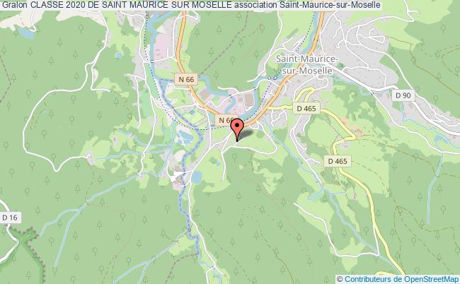 plan association Classe 2020 De Saint Maurice Sur Moselle Saint-Maurice-sur-Moselle