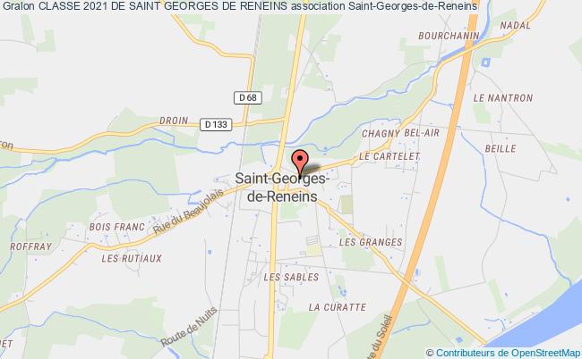 plan association Classe 2021 De Saint Georges De Reneins Saint-Georges-de-Reneins