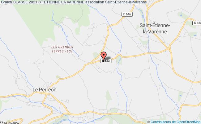 plan association Classe 2021 St Etienne La Varenne Saint-Étienne-la-Varenne