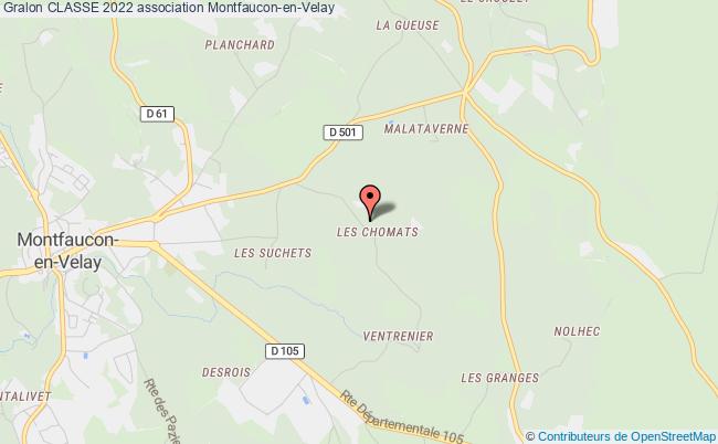 plan association Classe 2022 Montfaucon-en-Velay
