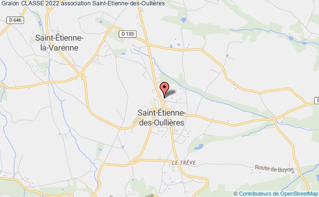 plan association Classe 2022 Saint-Étienne-des-Oullières