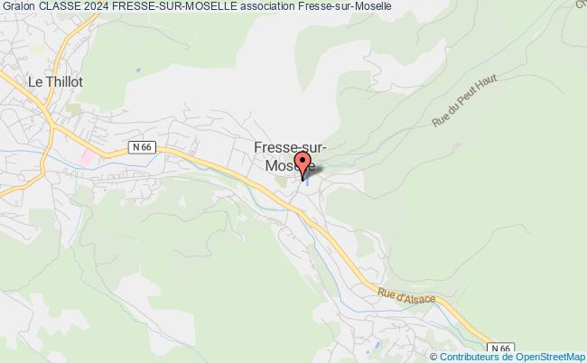 plan association Classe 2024 Fresse-sur-moselle Fresse-sur-Moselle