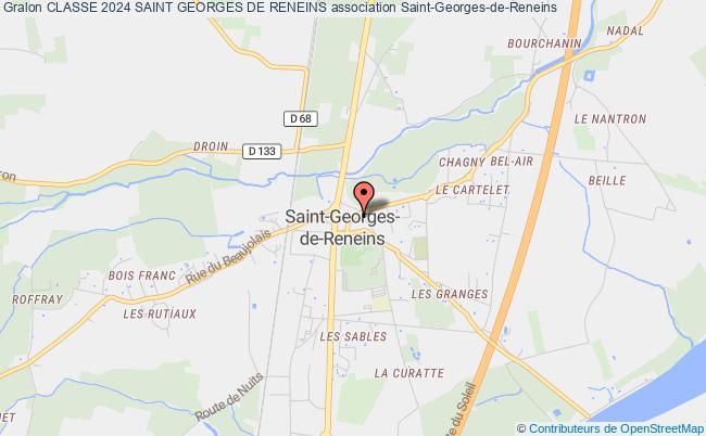 plan association Classe 2024 Saint Georges De Reneins Saint-Georges-de-Reneins