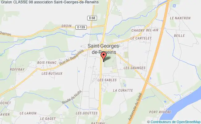 plan association Classe 98 Saint-Georges-de-Reneins