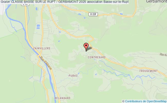 plan association Classe Basse Sur Le Rupt / Gerbamont 2025 Basse-sur-le-Rupt