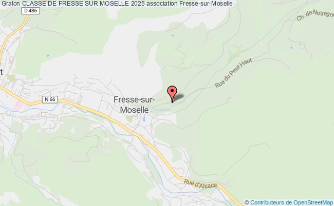 plan association Classe De Fresse Sur Moselle 2025 Fresse-sur-Moselle