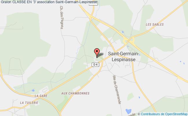 plan association Classe En '3' Saint-Germain-Lespinasse