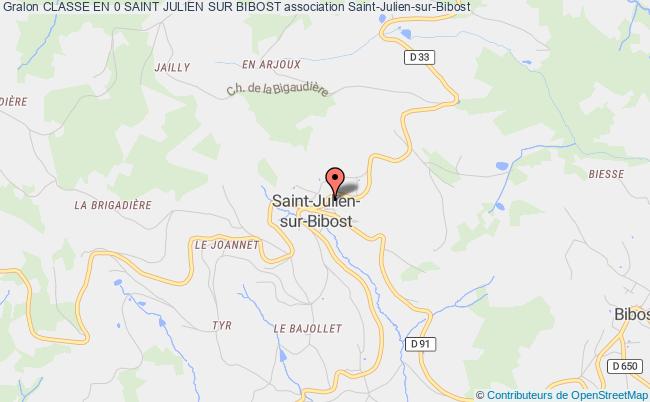 plan association Classe En 0 Saint Julien Sur Bibost Saint-Julien-sur-Bibost