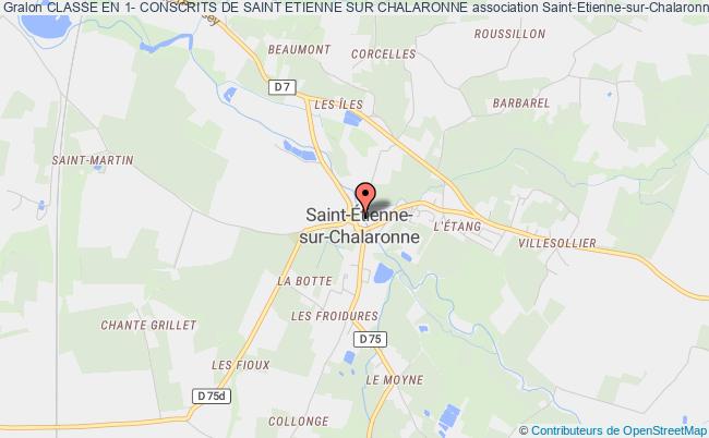 plan association Classe En 1- Conscrits De Saint Etienne Sur Chalaronne Saint-Étienne-sur-Chalaronne