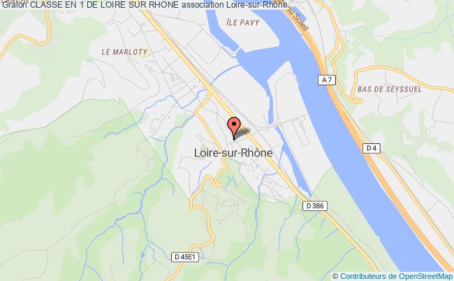 plan association Classe En 1 De Loire Sur Rhone Loire-sur-Rhône