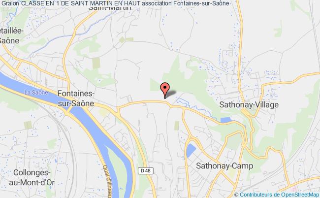 plan association Classe En 1 De Saint Martin En Haut Fontaines-sur-Saône