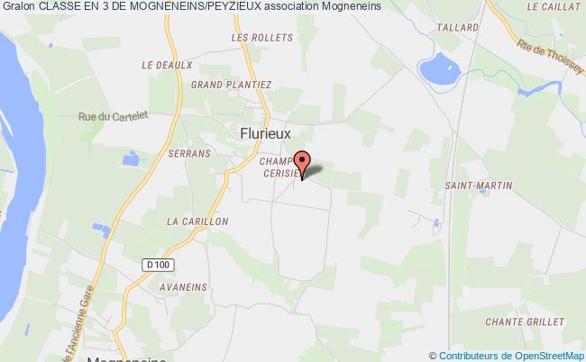 plan association Classe En 3 De Mogneneins/peyzieux 