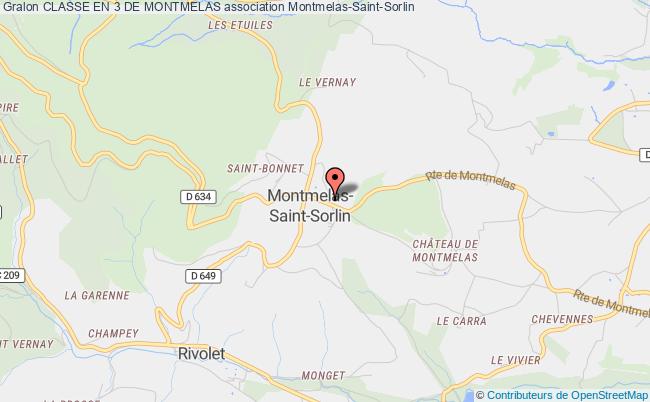 plan association Classe En 3 De Montmelas Montmelas-Saint-Sorlin