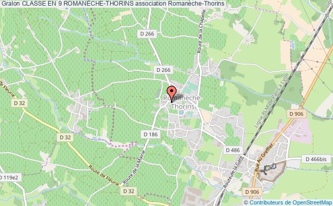 CLASSE EN 9 ROMANÈCHE-THORINS
