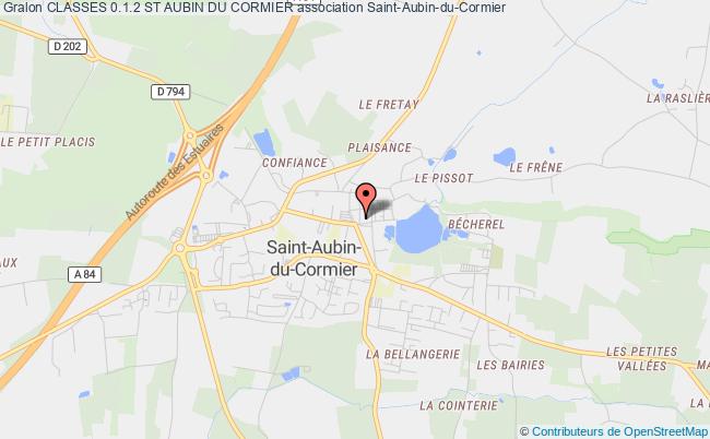 plan association Classes 0.1.2 St Aubin Du Cormier Saint-Aubin-du-Cormier