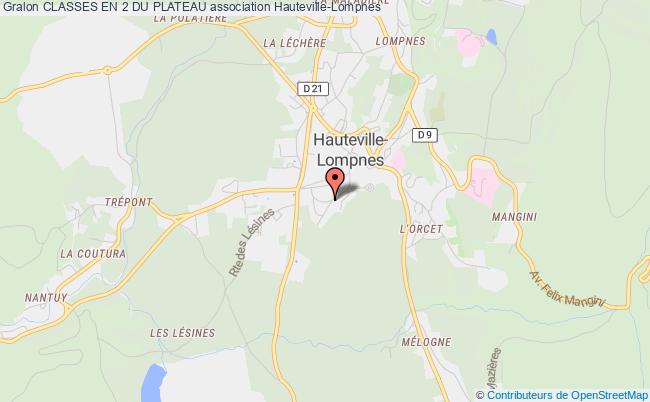 plan association Classes En 2 Du Plateau Plateau d?Hauteville