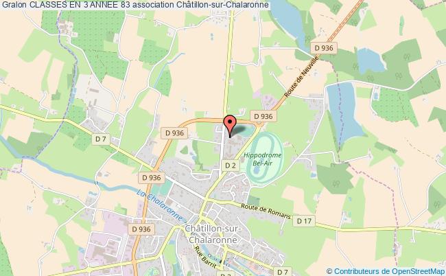 plan association Classes En 3 Annee 83 Châtillon-sur-Chalaronne