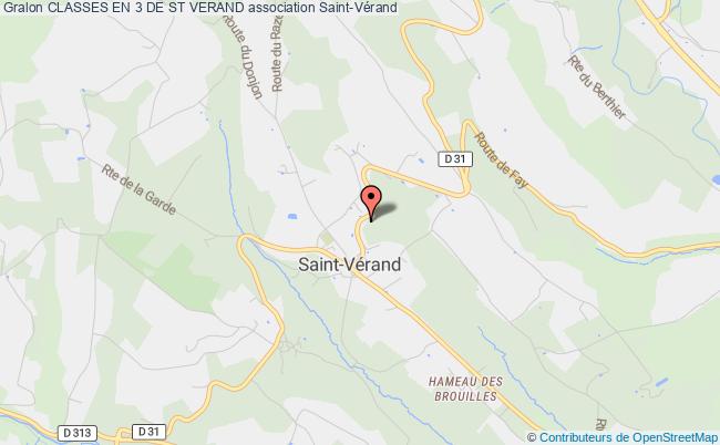 plan association Classes En 3 De St Verand Saint-Vérand