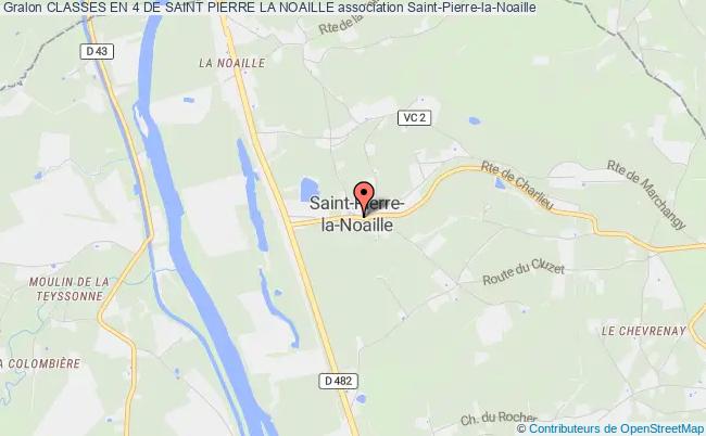 plan association Classes En 4 De Saint Pierre La Noaille Saint-Pierre-la-Noaille