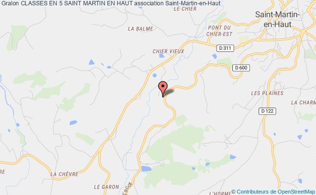 plan association Classes En 5 Saint Martin En Haut Saint-Martin-en-Haut