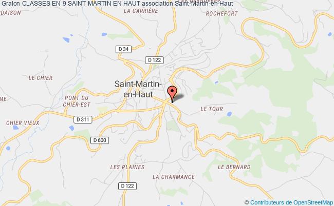 plan association Classes En 9 Saint Martin En Haut Saint-Martin-en-Haut