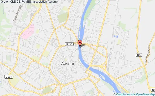 plan association ClÉ De Fa'mes Auxerre