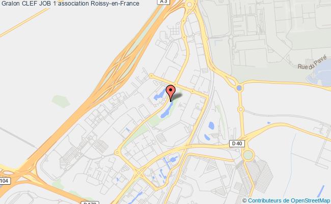 plan association Clef Job 1 Roissy-en-France