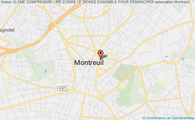 plan association Cleme Comprendre Lire Ecrire Le Monde Ensemble Pour S'Émanciper Montreuil