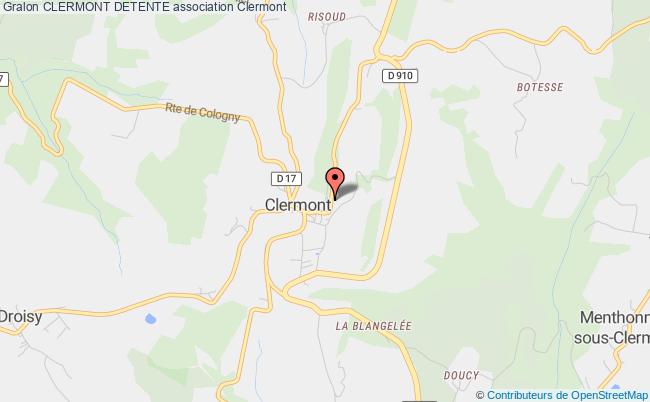 plan association Clermont Detente Clermont