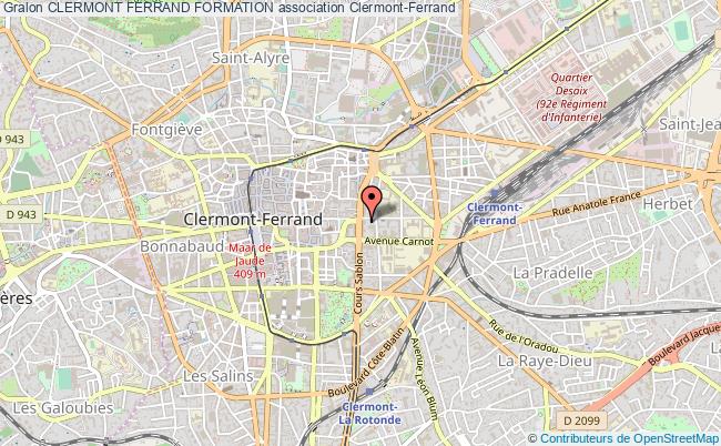 plan association Clermont Ferrand Formation Clermont-Ferrand