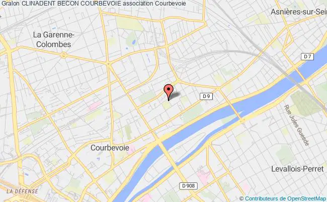 CLINADENT BECON COURBEVOIE