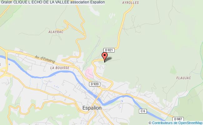 plan association Clique L Echo De La Vallee 