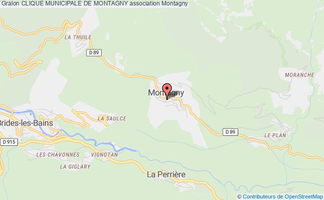 plan association Clique Municipale De Montagny Montagny