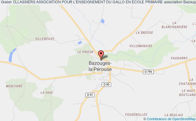 CLLASSIERS ASSOCIATION POUR L'ENSEIGNEMENT DU GALLO EN ÉCOLE PRIMAIRE