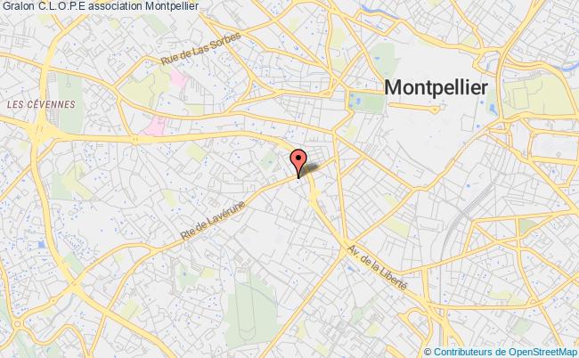 plan association C.l.o.p.e Montpellier