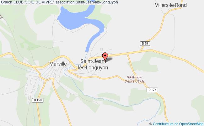 plan association Club "joie De Vivre" Saint-Jean-lès-Longuyon