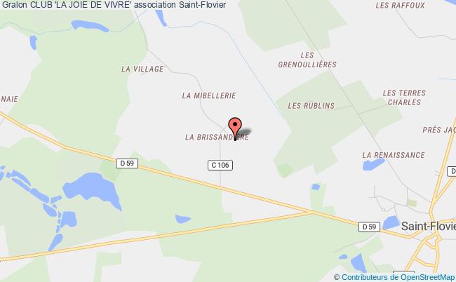 plan association Club 'la Joie De Vivre' Saint-Flovier