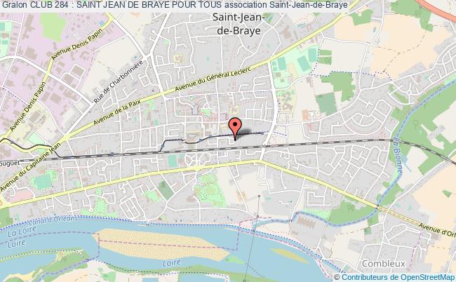 plan association Club 284 : Saint Jean De Braye Pour Tous Saint-Jean-de-Braye