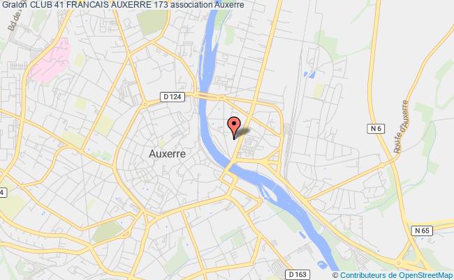 plan association Club 41 Francais Auxerre 173 Auxerre