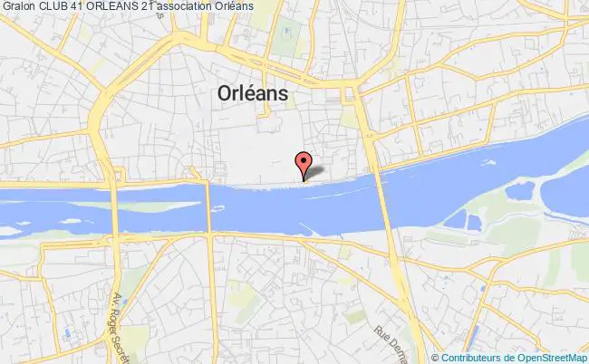 plan association Club 41 Orleans 21 Orléans