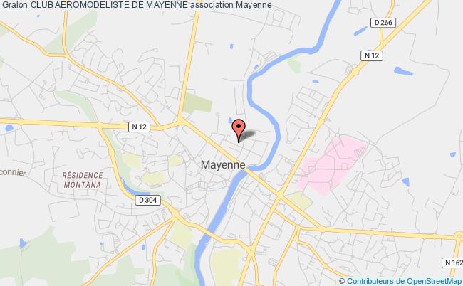 plan association Club Aeromodeliste De Mayenne Mayenne