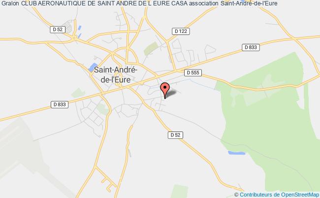 plan association Club Aeronautique De Saint Andre De L Eure Casa Saint-André-de-l'Eure