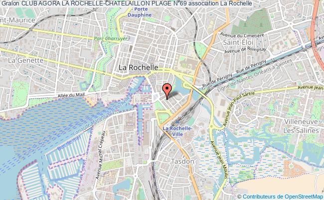 plan association Club Agora La Rochelle-chatelaillon Plage N°69 Rochelle